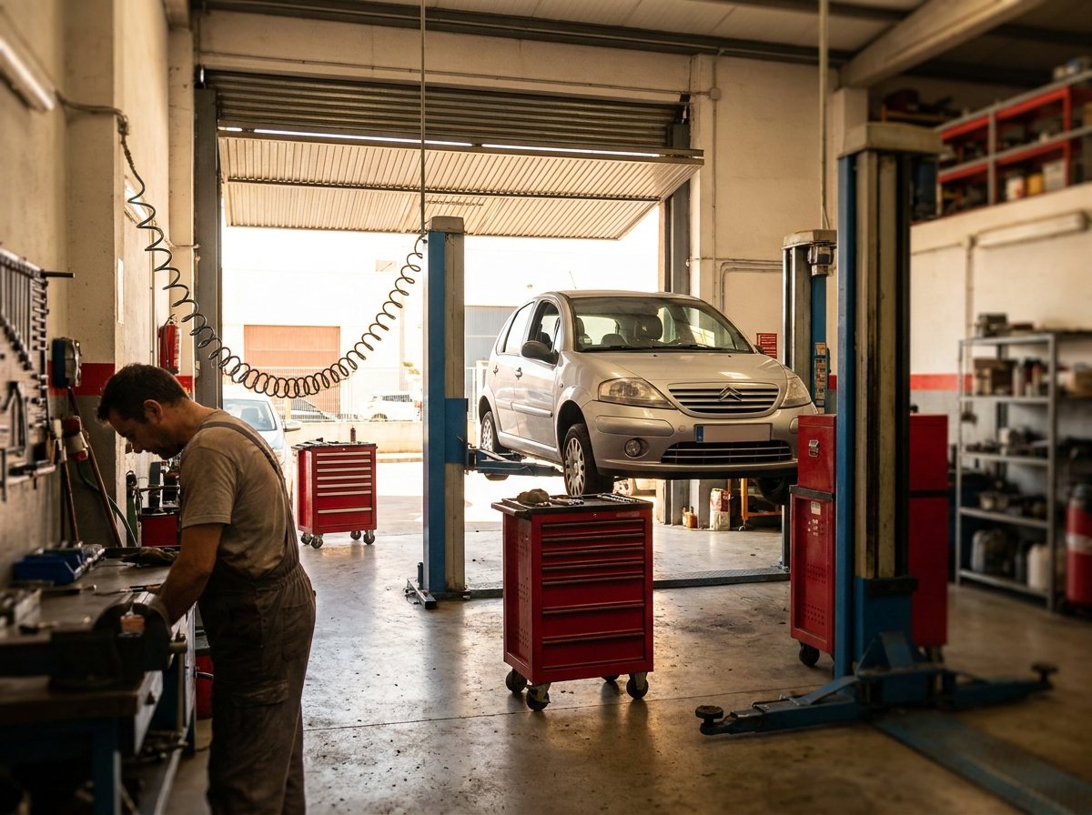 Taller mecánico Máximo Lizana en Puerto de Sagunto